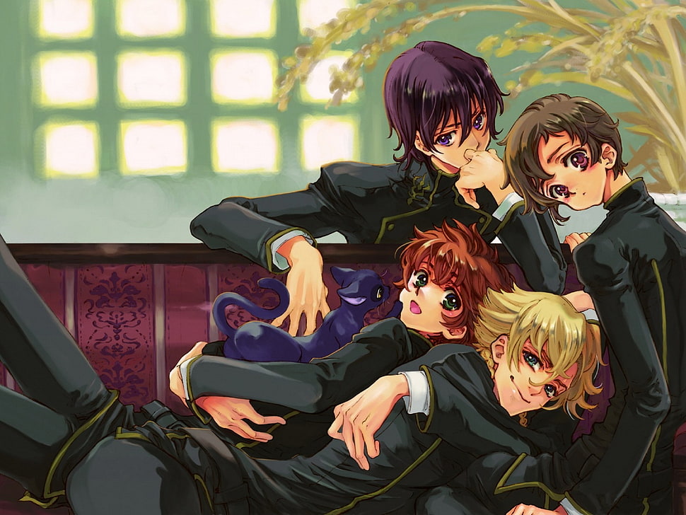 Code geas anime illustration HD wallpaper