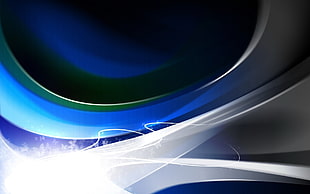 blue and gray illustration