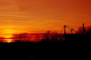 yellow sunset, BVB, Signal Iduna Park, Borussia Dortmund, Sun HD wallpaper