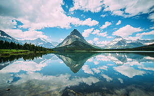 mountain photo, nature, landscape, mountains, Glacier National Park