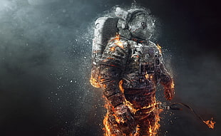 astronaut of fire