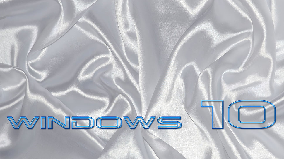 Windows 10 text overlay, Windows 10, Microsoft Windows, satin HD wallpaper