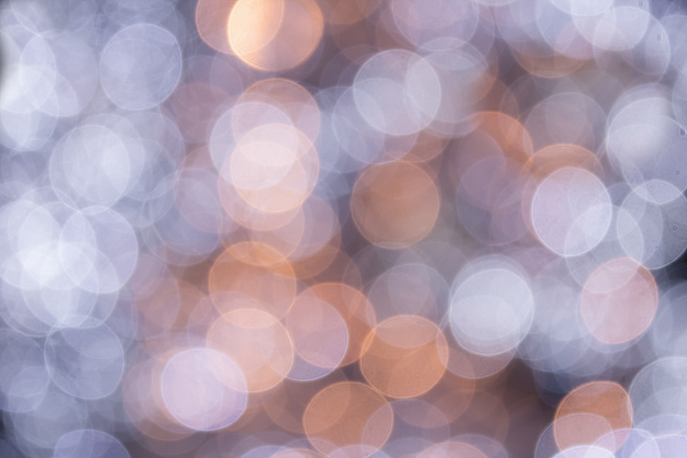 bokeh, lights, effect, design HD wallpaper