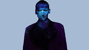 men's black shirt, Doctor Who, The Doctor, Christopher Eccleston HD wallpaper
