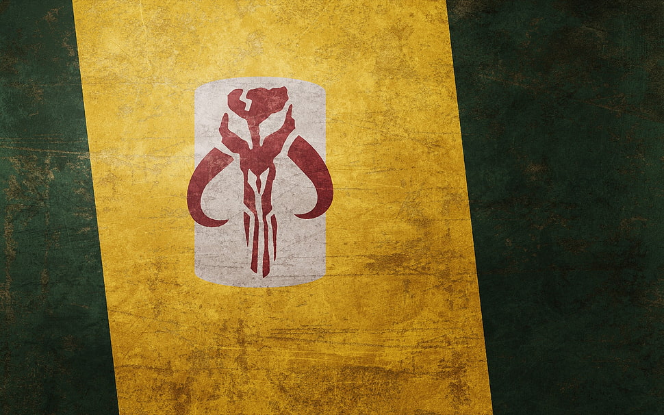 horned animal logo HD wallpaper