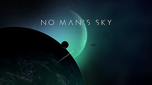 No Man's Sly digital wallpaper, video games, No Man's Sky, science fiction, spaceship