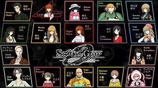 assorted Star Wars action figures, Steins;Gate 0, Makise Kurisu, Katsumi Nakase, Okabe Rintarou HD wallpaper