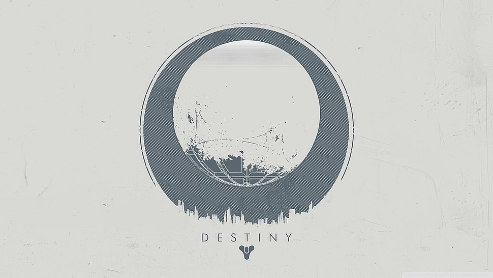 Destiny game with white background HD wallpaper