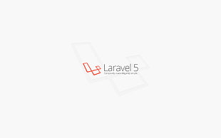 Laravel 5 logo, Laravel, simple, code, programming