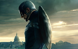 Captain America digital wallpaper