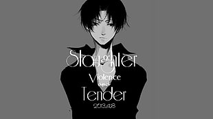 Slaughter Violence and Tender wallpaper, Shingeki no Kyojin, anime, Levi Ackerman HD wallpaper