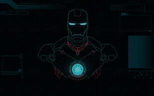 photo of Marvel Iron Man illustration