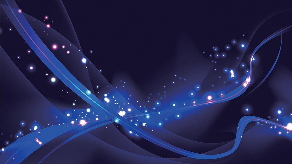 blue and white wallpaper HD wallpaper
