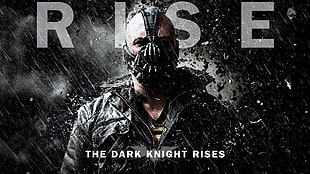 Batman The Dark Knight Rises digital wallpaper, The Dark Knight Rises, Bane, Tom Hardy, Batman HD wallpaper