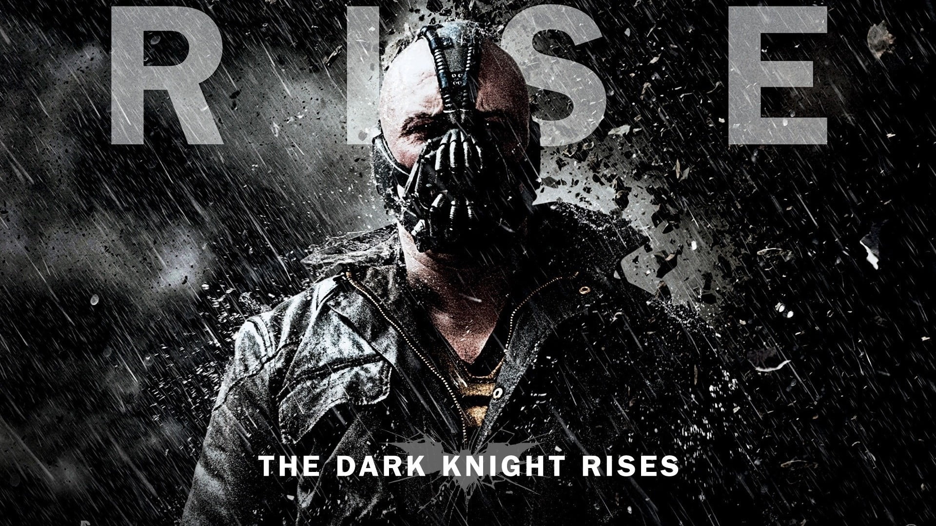 Batman The Dark Knight Rises digital wallpaper, The Dark Knight Rises, Bane, Tom Hardy, Batman