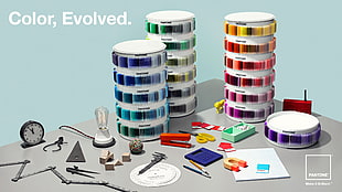 assorted-color illustration, colorful, color codes, color correction, color wheel HD wallpaper