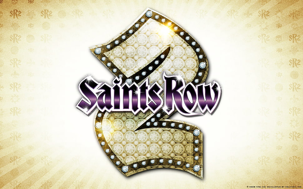 Saints Row logo HD wallpaper