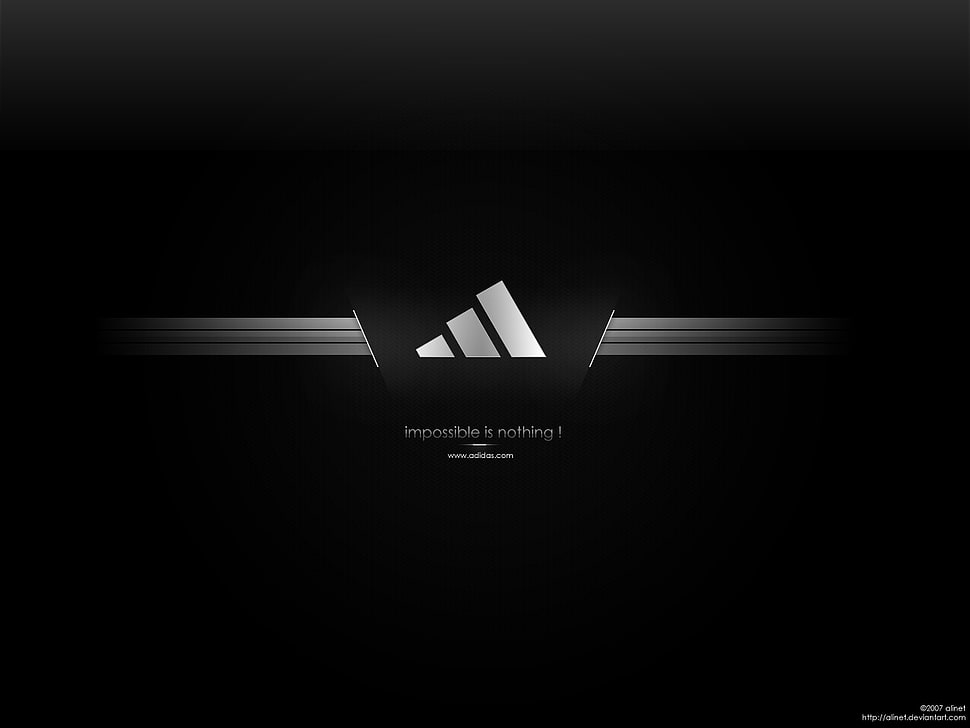 adidas impossible is nothing wallpaper, Adidas HD wallpaper