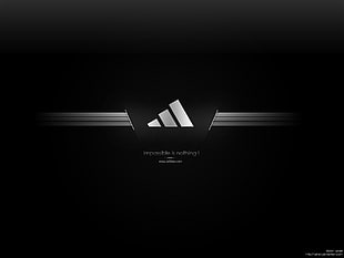 adidas impossible is nothing wallpaper, Adidas HD wallpaper