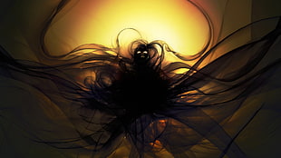 black shadow illustration