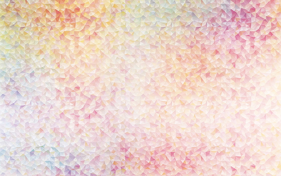 pink and yellow abstract painting HD wallpaper