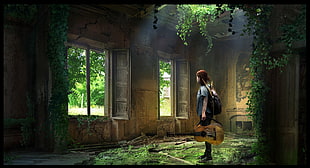 The Last of Us, The Last of Us Part 2, fan art, Ellie HD wallpaper