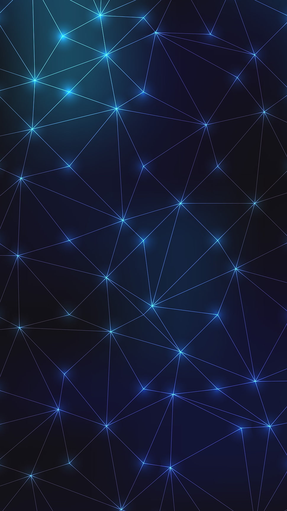 blue LED string light illustration, portrait display, vertical, pattern, digital art HD wallpaper