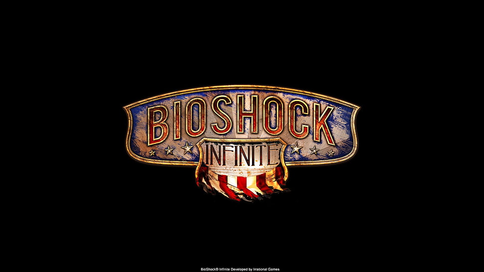 Bio Shock Infinite logo, BioShock, BioShock Infinite, video games HD wallpaper