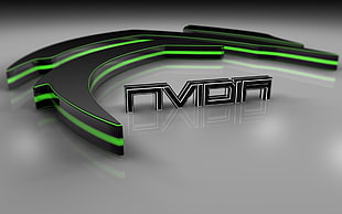 NVIDIA logo HD wallpaper