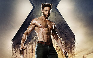 X-Men Wolverine digital wallpaper, X-Men: Days of Future Past, Wolverine, Hugh Jackman
