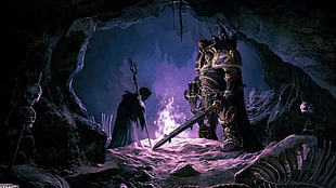 two anime characters game screenshot