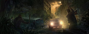 The Last of Us, concept art, video games, digital art