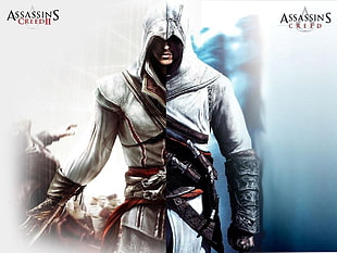 Assassin's Creed, Assassin's Creed 2, Ezio Auditore da Firenze, Altaïr Ibn-La'Ahad HD wallpaper