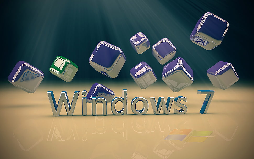Windows 7 illustration HD wallpaper
