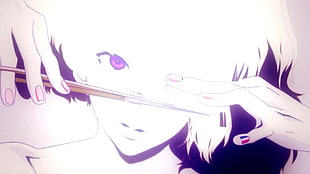 anime character illustration, Zankyou no Terror, purple, 5