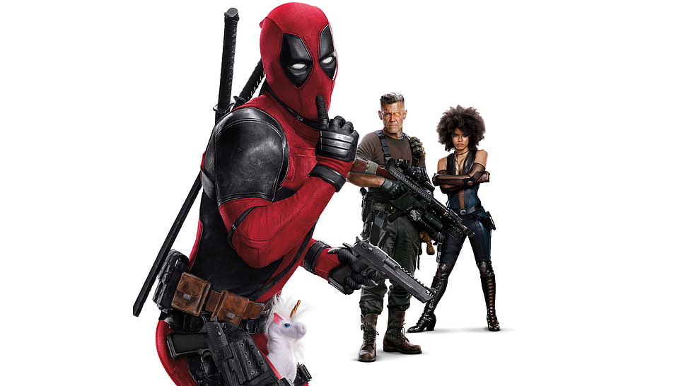 Marvel Deadpool, Deadpool 2, Domino, Deadpool HD wallpaper
