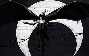 bat wallpaper, wings, Bleach, Ulquiorra Cifer, Espada HD wallpaper