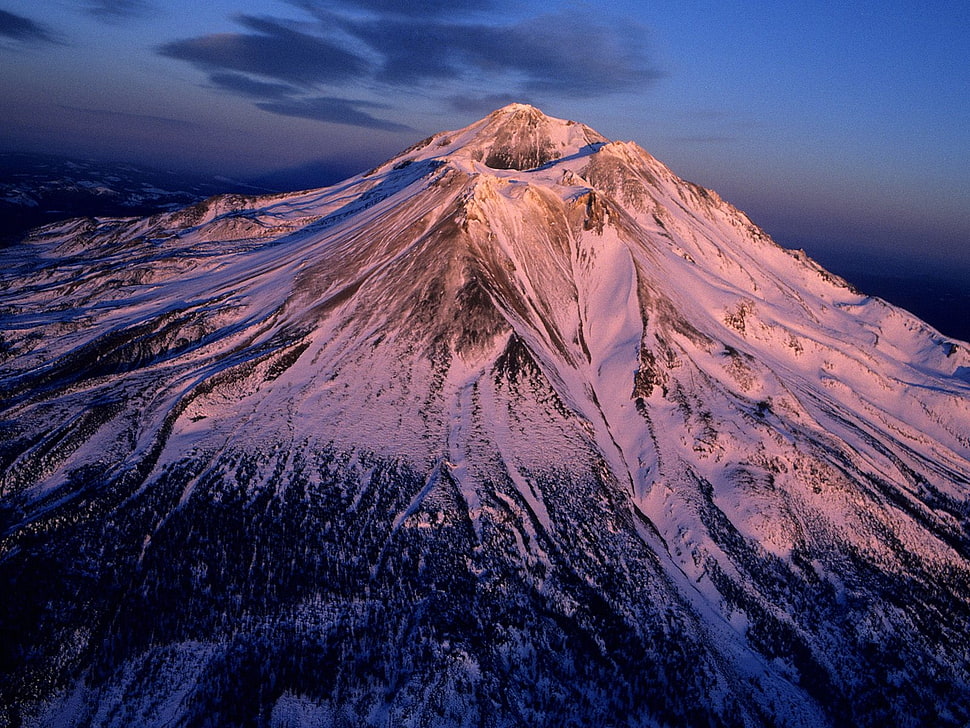 mountain view HD wallpaper