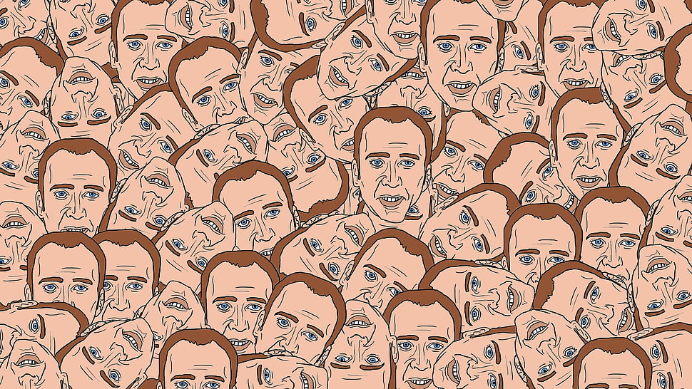 Nicholas Cage meme HD wallpaper