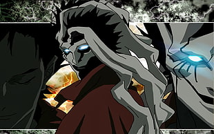 gray haired male anime character fan art, anime, Ergo Proxy