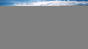 aerial photo of sky HD wallpaper