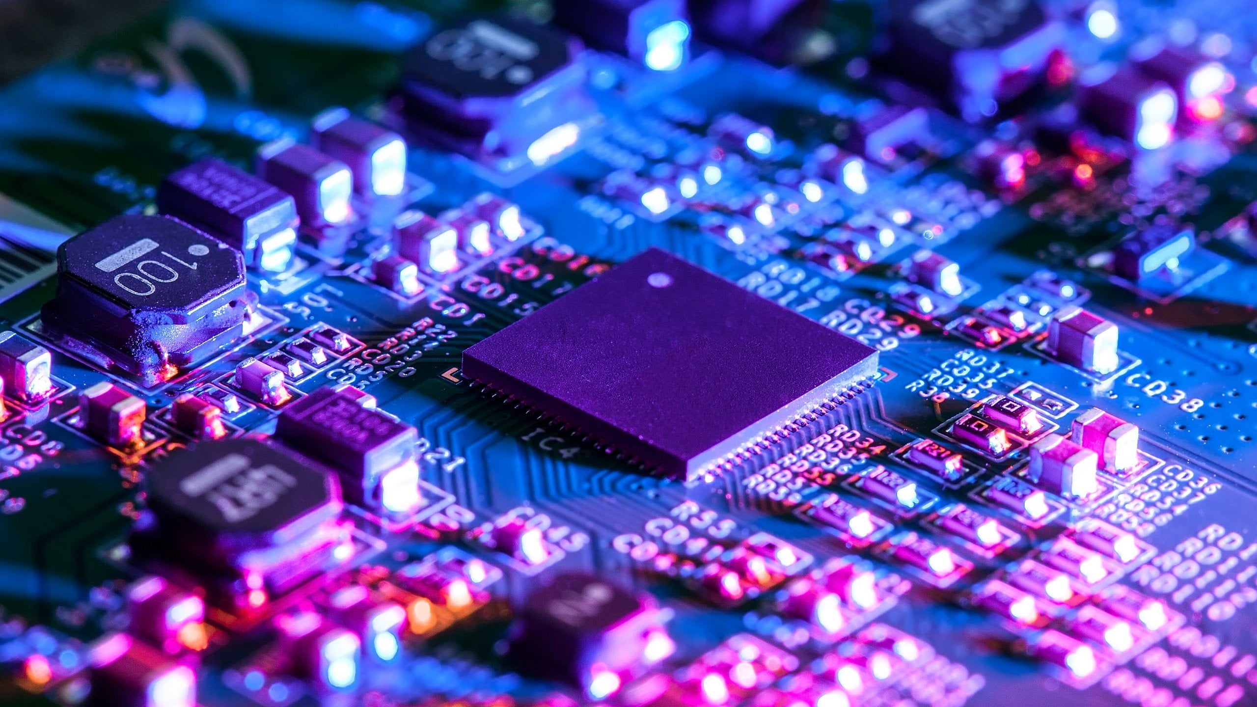 green circuit board, motherboards, tech