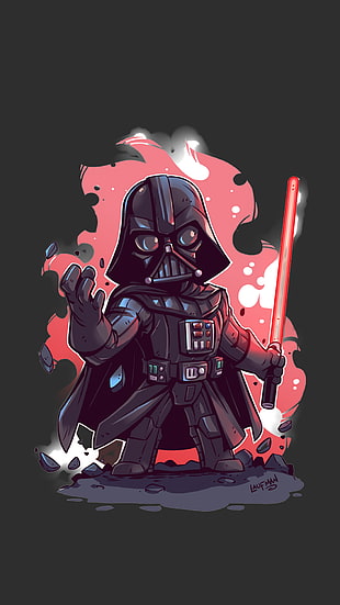 Darth Vader illustration