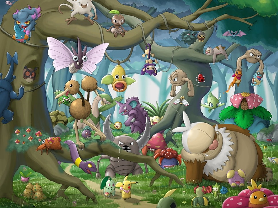 Pokémon, Pokémon Mystery Dungeon HD wallpaper