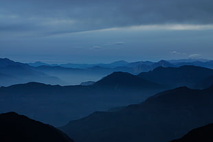 mountain range landscape photography, nepal HD wallpaper