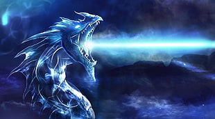 silver Dragon illustration