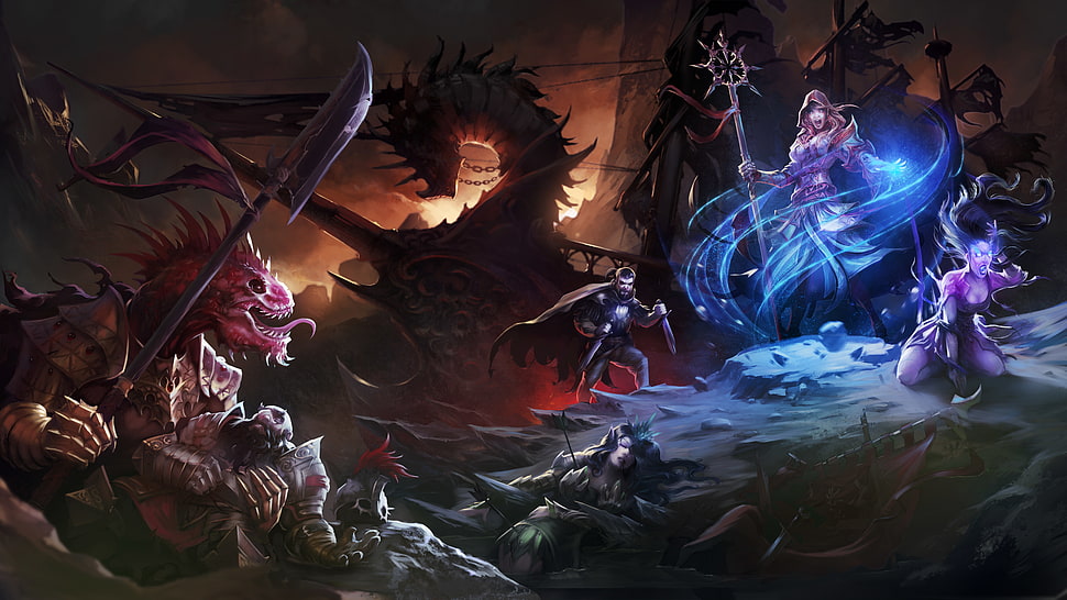Dota 1 digital wallpaper HD wallpaper