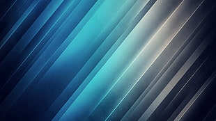blue and gray abstract digital wallpaper, blue, lines, digital art, abstract
