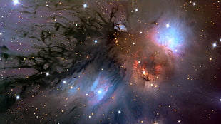 galaxy painting, space, NASA, galaxy HD wallpaper