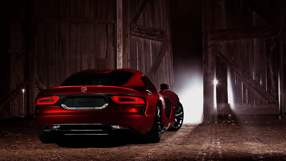 red sports car, Dodge Viper, Dodge, car, vehicle HD wallpaper